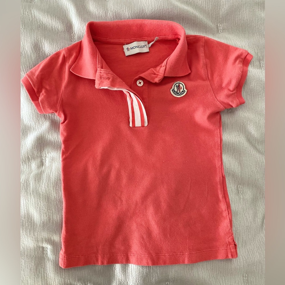 MONCLER Boy’s Short Sleeve T-Shirt - Picture 2 of 5